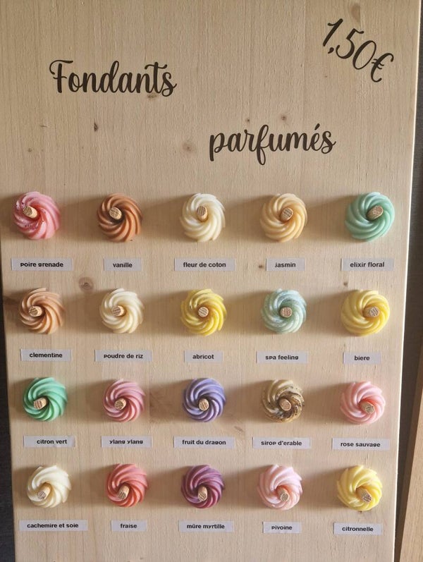 Fondants parfumés