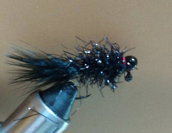 Black Ice Marabou Jig