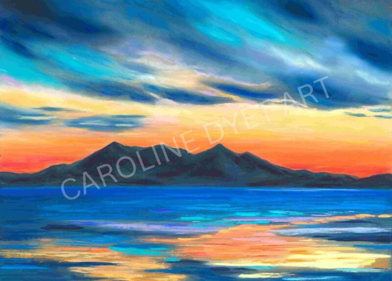 SOLD - Arran Sunset