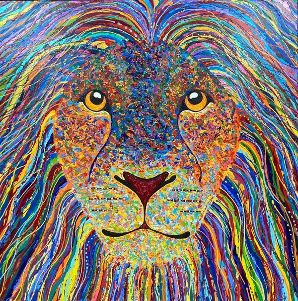 Leeuw Rix, symbool voor kracht, wijsheid, dapperheid en moed