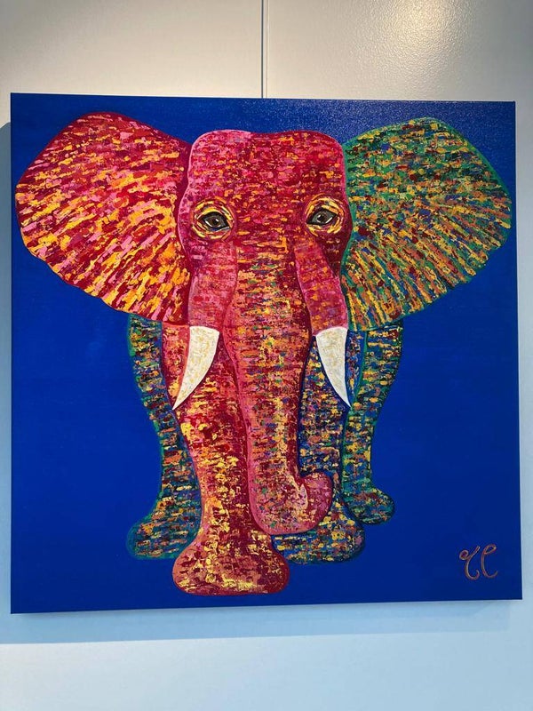 Olifant Mala, symbool voor geluk, voorspoed, kracht en wijsheid