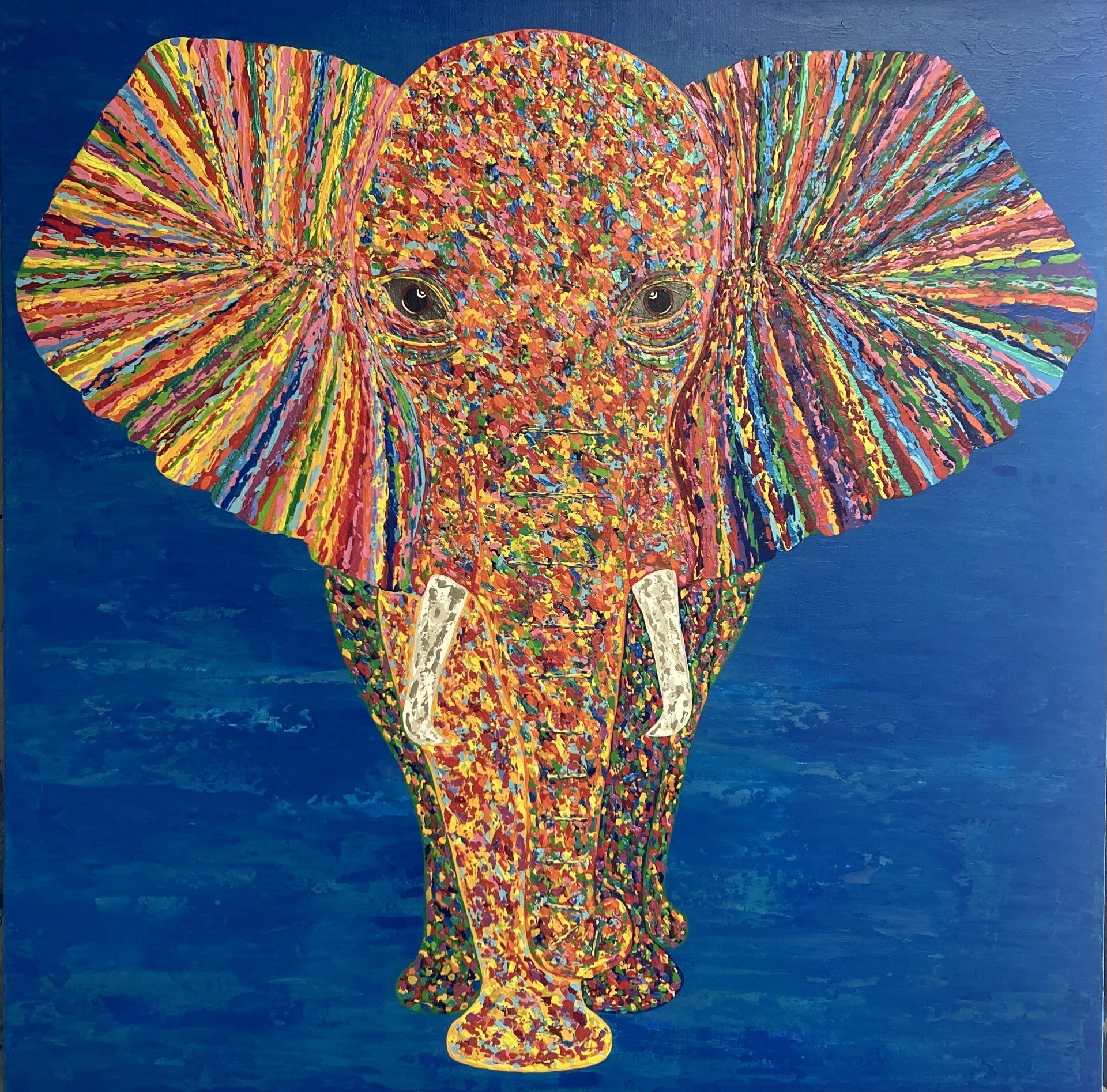 Olifant May, symbool voor geluk, voorspoed, kracht en wijsheid