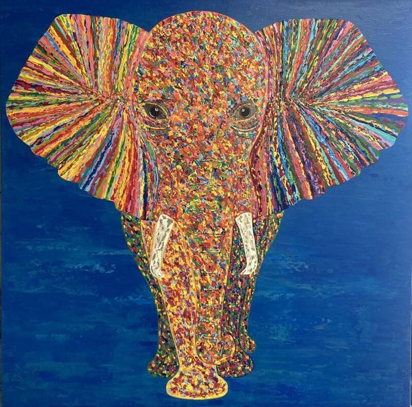 Olifant May, symbool voor geluk, voorspoed, kracht en wijsheid