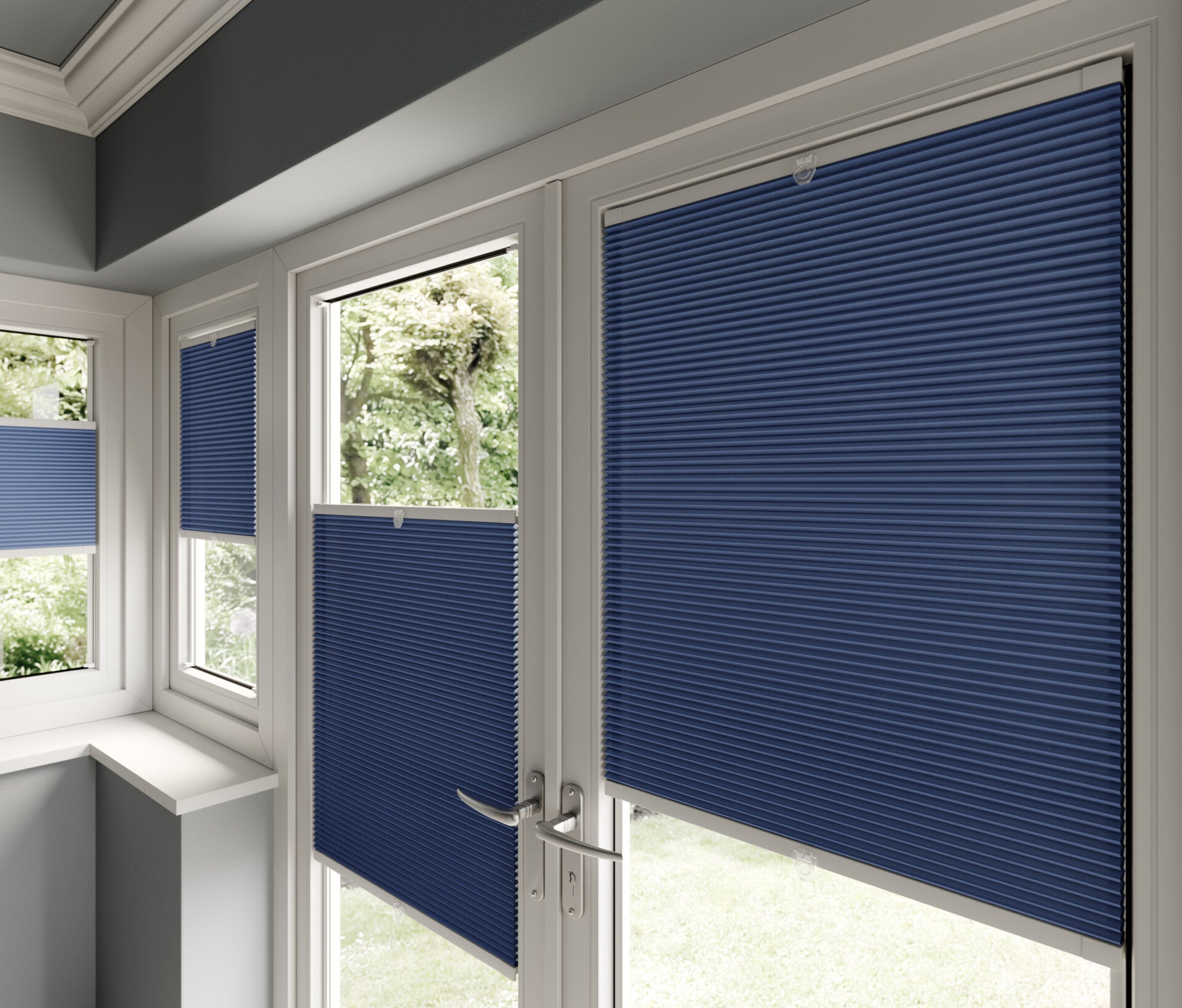 No Drill Cruze Click to Fit honeycomb Blinds fitting in Ramsgate Thanet