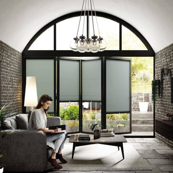 NO DRILL Perfect Fit Blackout Honeycomb Blind Including Measuring Service (Various Colours)