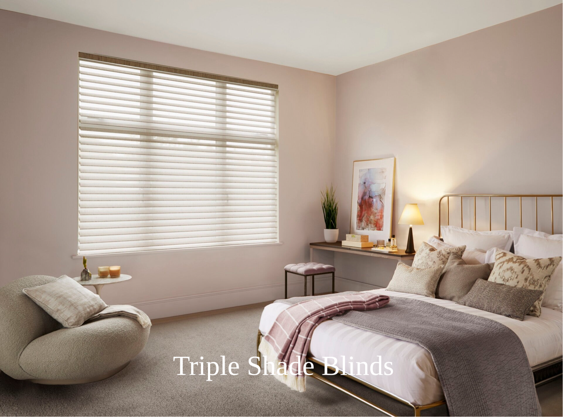 Triple shade blind fitting Broadstairs