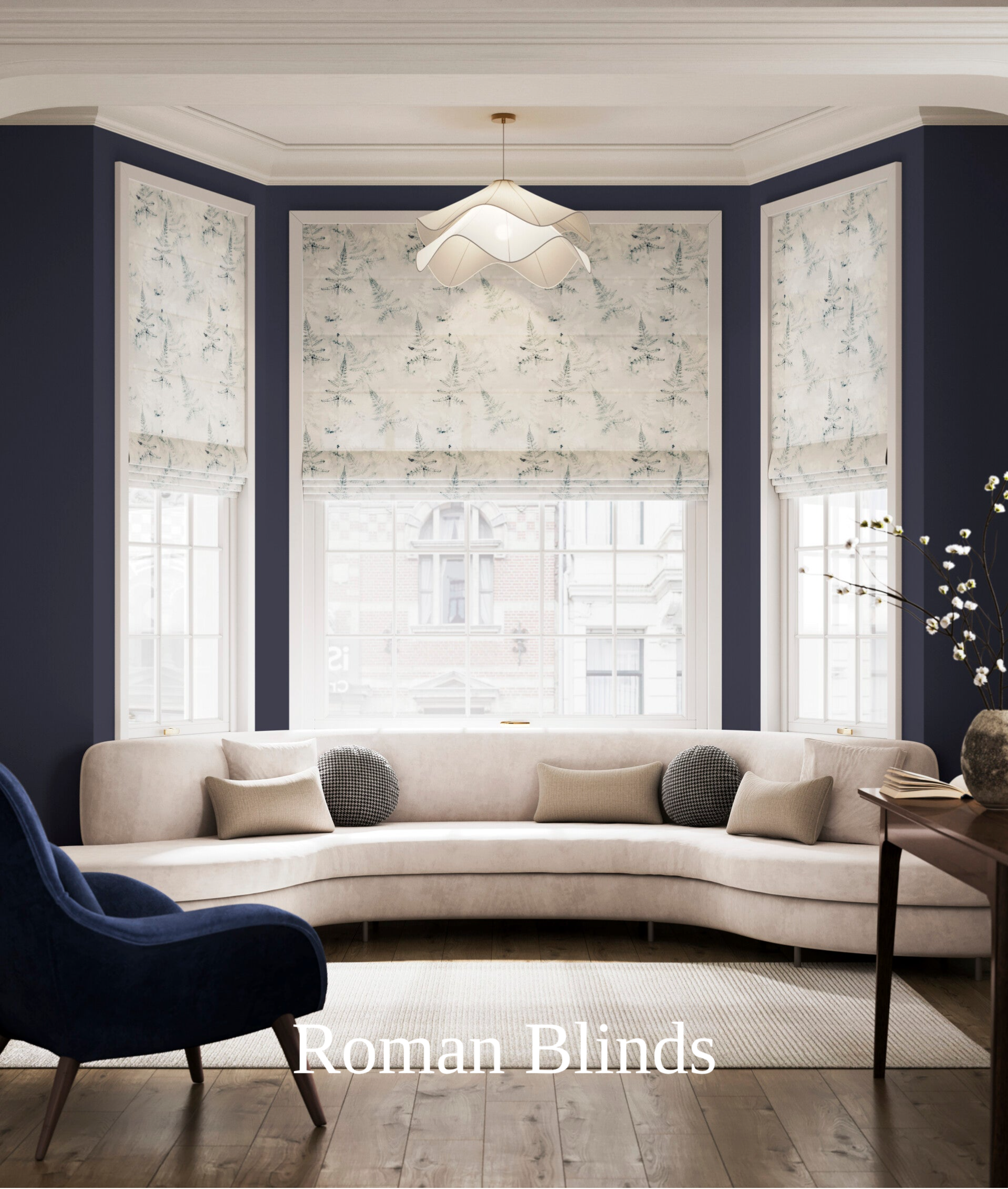 Roman blind fitting in Broadstairs