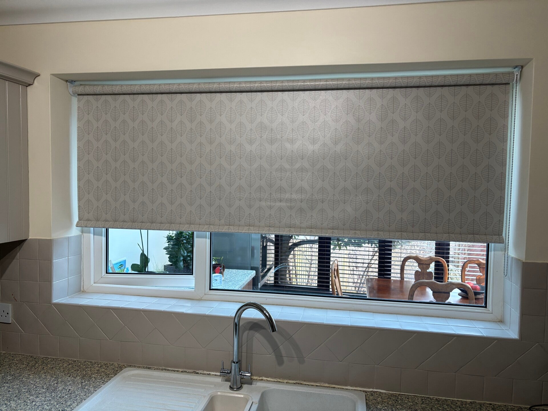 Moisture resistant roller blind includes measuring and fitting service in Kent