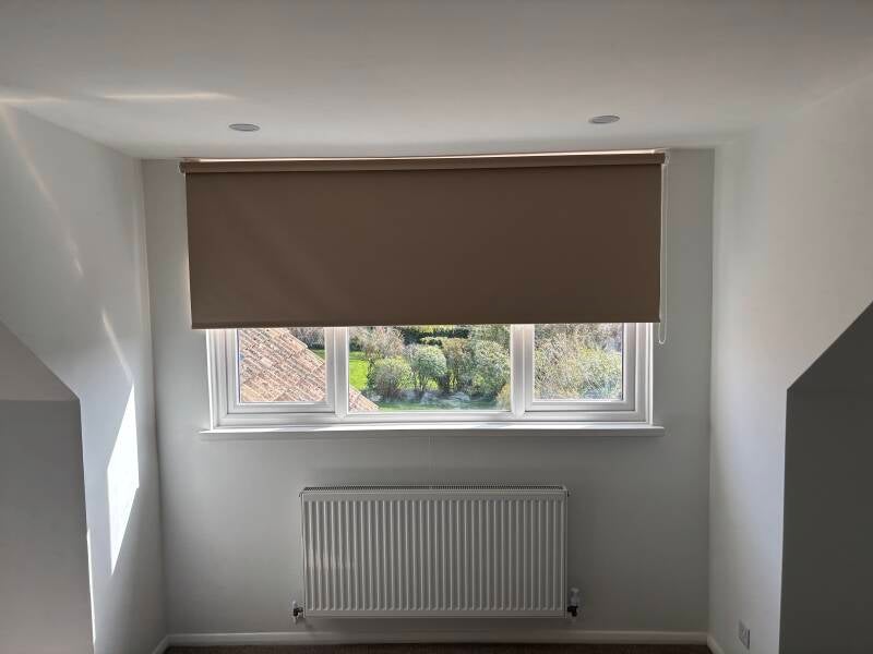 Blackout Roller Blind Fitted In Ashford