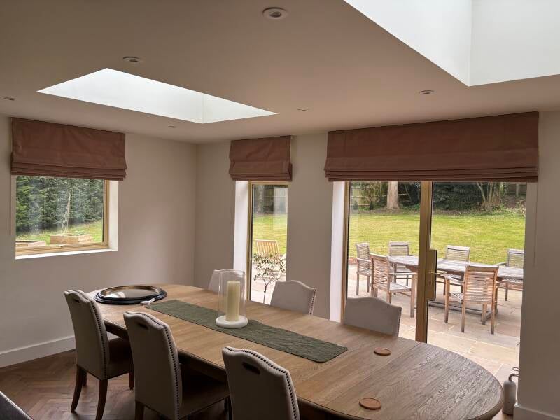 Roman blinds fitted in Broadstairs
