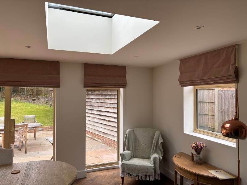 Roman blinds fitted in Broadstairs