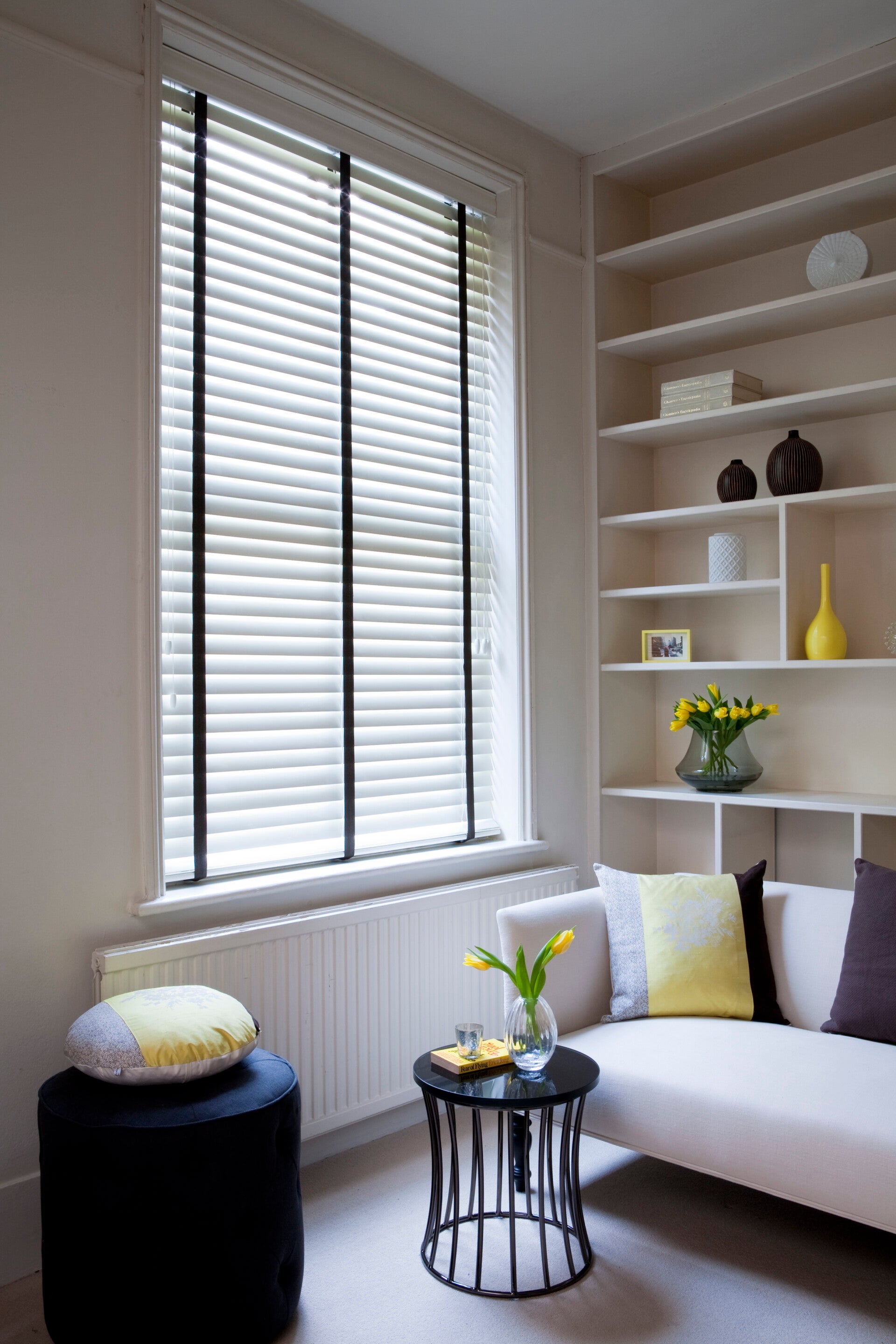 Bespoke Faux wood venetian blinds measured and fitted for you for less