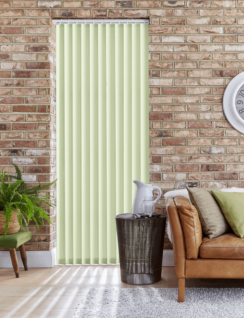 Green vertical blind image