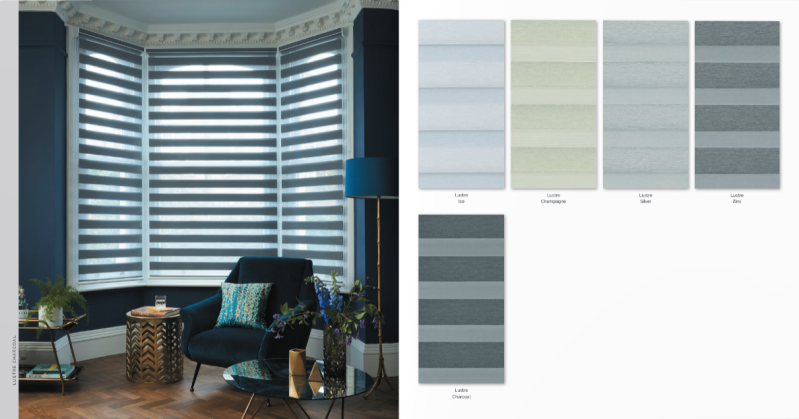 Lustre day and night blinds collection