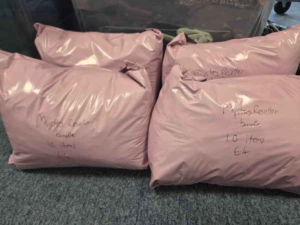 Mystery reseller bags. 10 items per bag.