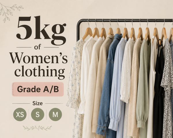 Wholesale bundle 5kg grade A/B of Women's clothing size XS,S,M