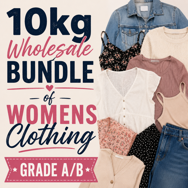 Wholesale Bundle 10KG of Women's Clothing.  Grade A/B