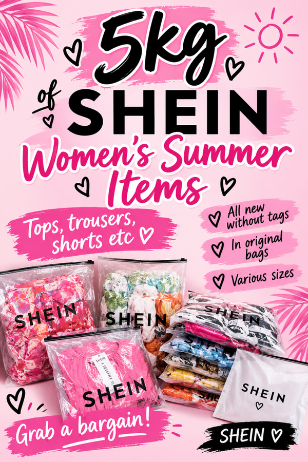 5kg of Shein womens summer items. New