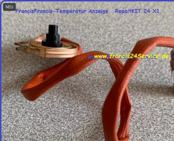 Francis X. Uni C000167 REP KIT Neuer Sensor für Termometer Origina Anzeige mit der defekten