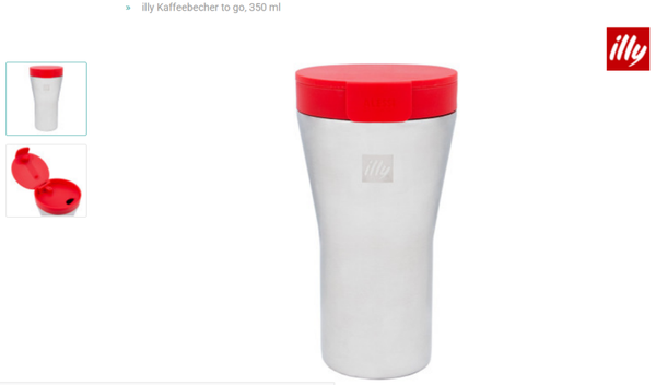 lly Kaffeebecher  C000239KZ  Kaffeebecher to go, 350 ml  EAN:  8003753162706  Lieferzeit:  nicht lieferbar