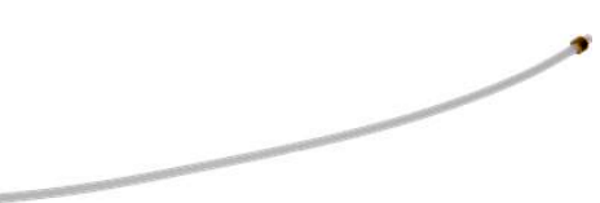 Francis Illy X Druckschlauch PTFE(Teflon®) 2x4x160mm als Set mi Oring 4.2rot