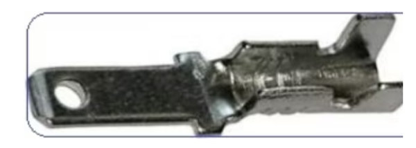 X1 Faston universal Anschluss  - 6,3 m C000139M set 5 Stück