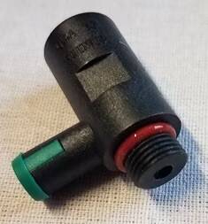 Francis x1 -6 S2 Ventil Kit schwarz + Oring rot