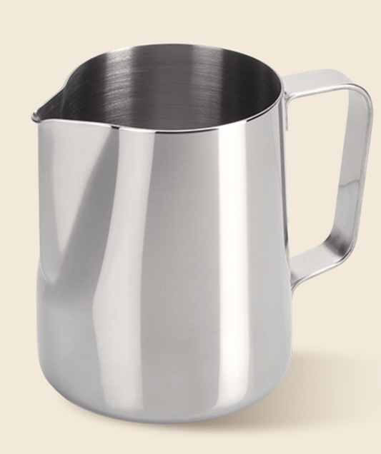 Profi Milchkännchen Aufschäumkännchen aus Edelstahl 0,6 Liter  Volumen 0,6 Liter illy