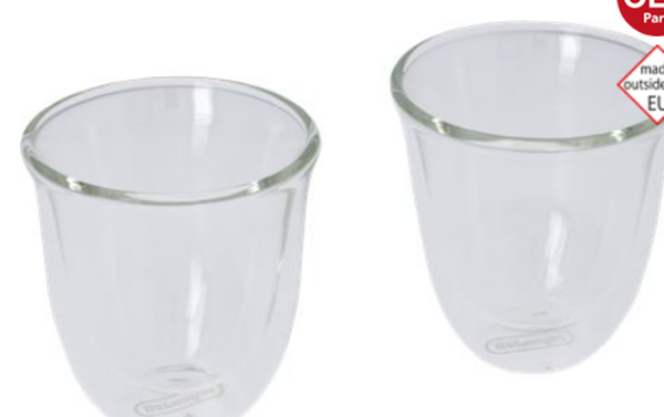 SET 2 KAFFEE-GLÄSER 90 ml DLSC310