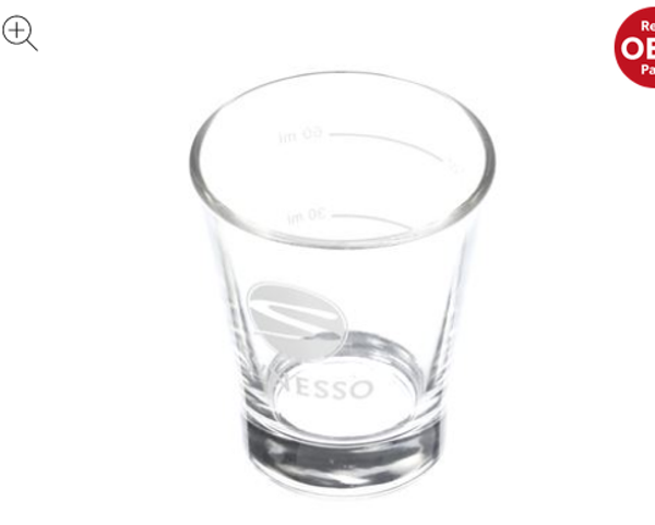 GLAS SYNESSO LOGO 'S' WEISS  SYNESSO