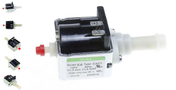 Francis TRIO X1 X3 X6 PUMPE 120w C000007 POMPA EP5 120V 50HZ 1 EP5