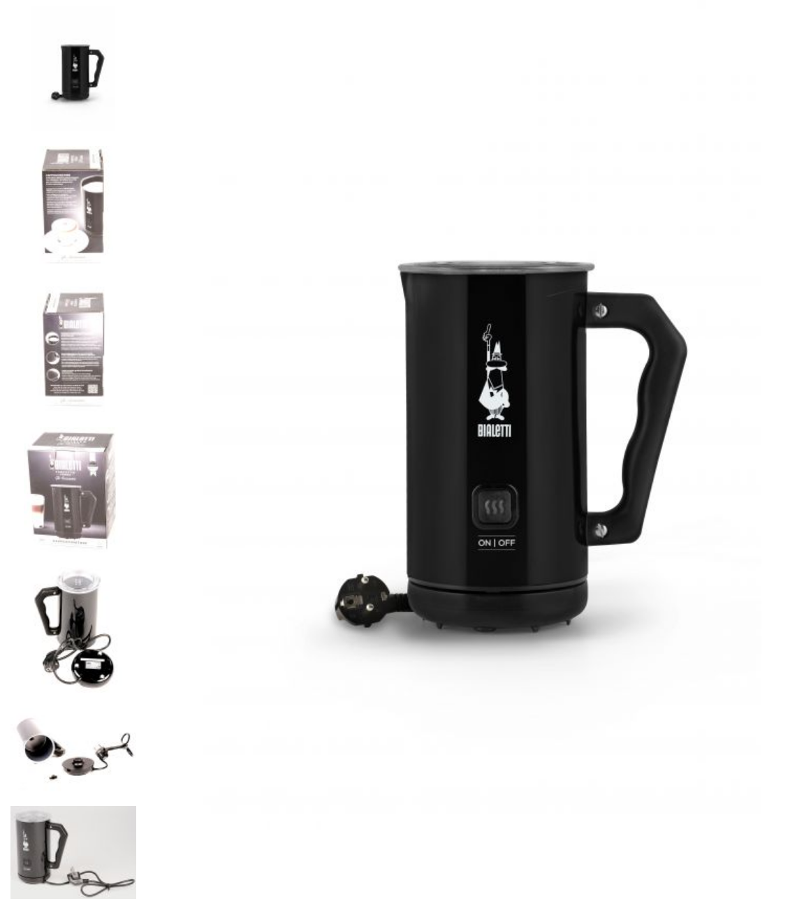 Milchaufschäumer BIALETTI Original MK02 mit einem klaren und eleganten Design.