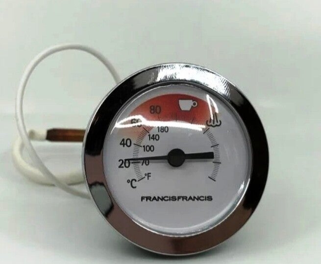 Francis X.1 & 2 C000167 Termometer Origina Anzeige neu mit der defekten Anzeige vergleichen