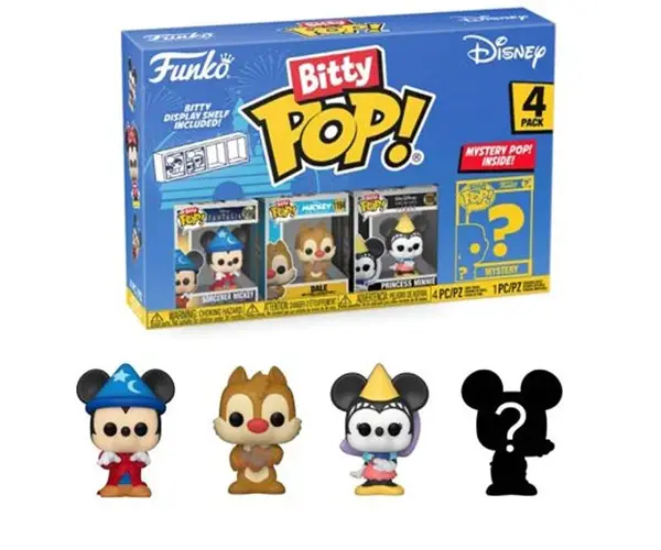 Funko Bitty POP! Disney Sorcerer Mickey 4-Pack