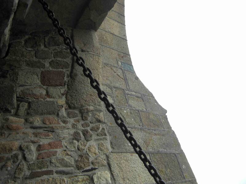 Deel ophaalbrug kasteel