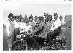 Francies op de motor