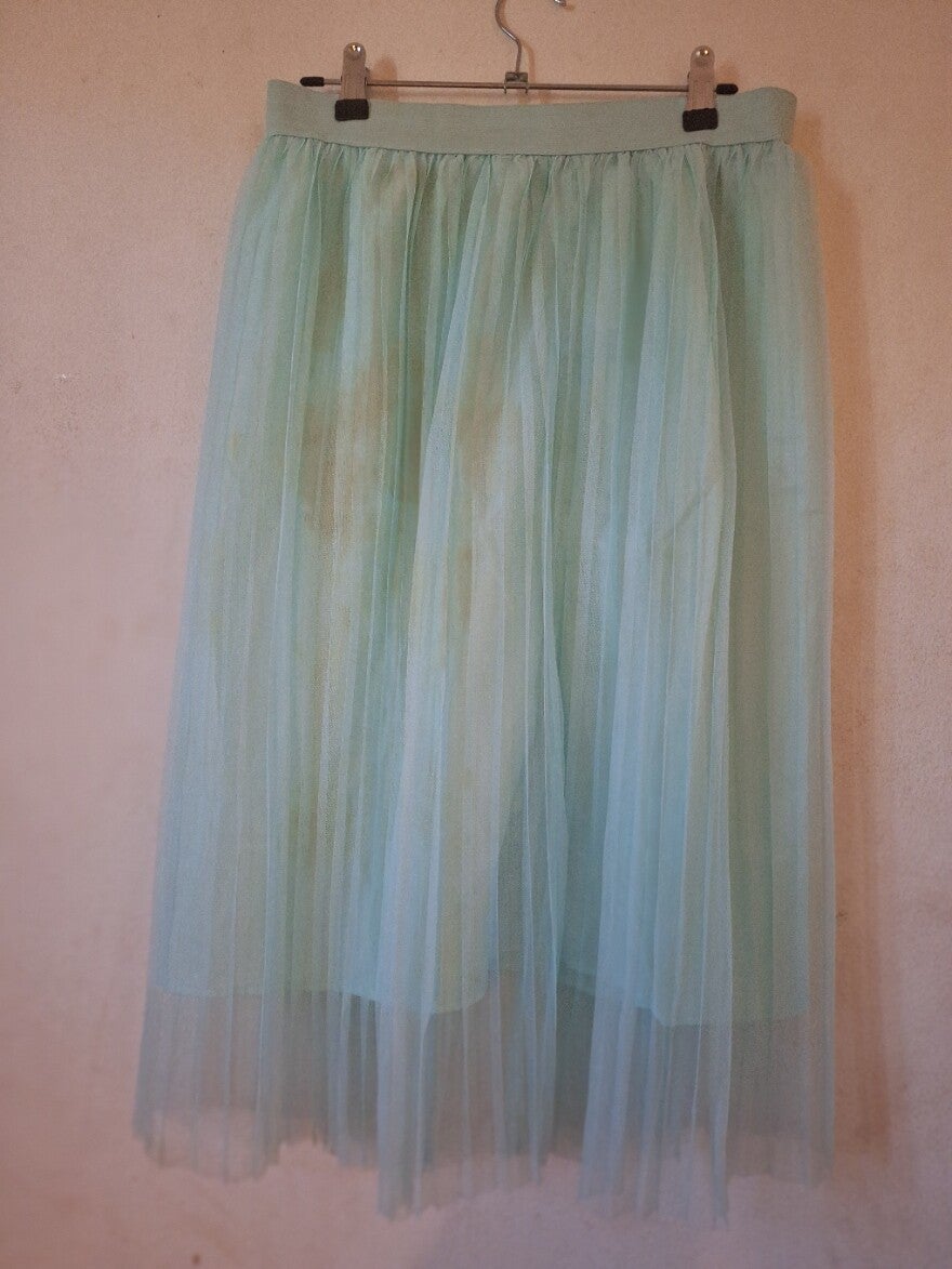 plissee Rock  mit Gummizug Taille Grösse 36-40