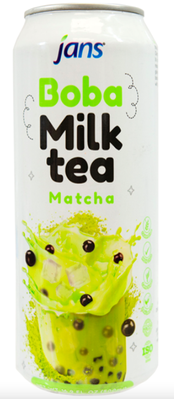 JANS MATCHA BOBA MILK TEA