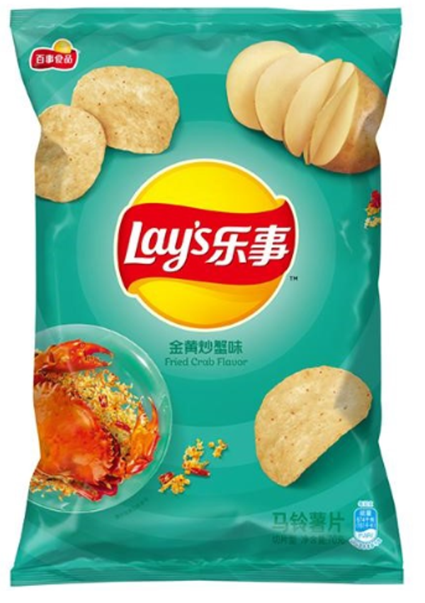 LAY'S FRIED CRAB FLAVOR