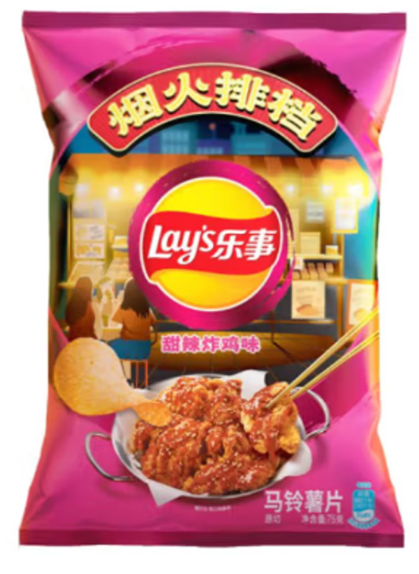 LAY'S IMITATION SWEET&SPICY FRIED CHICKEN FLAVOR
