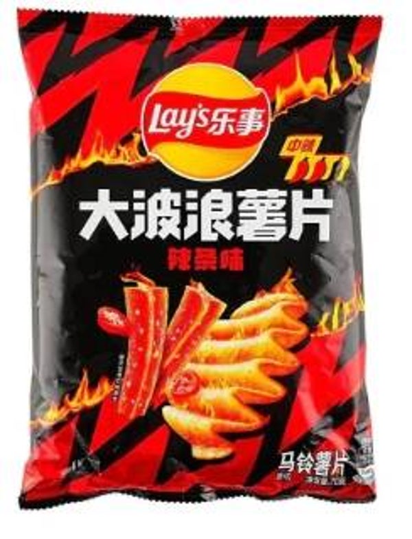 LAY'S WAVE SPICY STRIP PORK