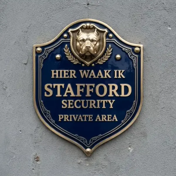 Acryl Waakbord Stafford - 25x30 / 35x40 cm