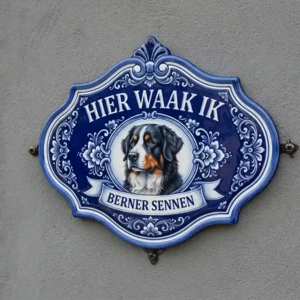 Acryl Waakbord Berner Sennen
