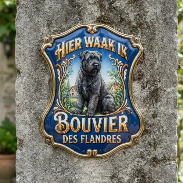 Acryl Waakbord Bouvier des Flandres - 4mm