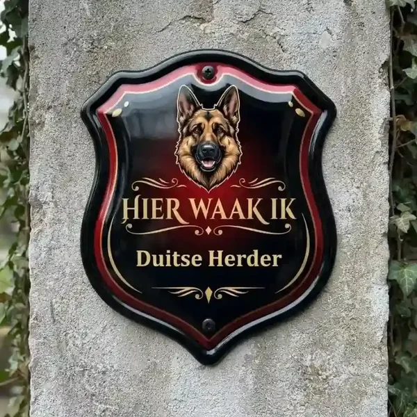 ​Waakbord Duitse Herder Acryl 4mm Schild