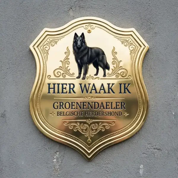 Acryl Waakbord Groenendaeler