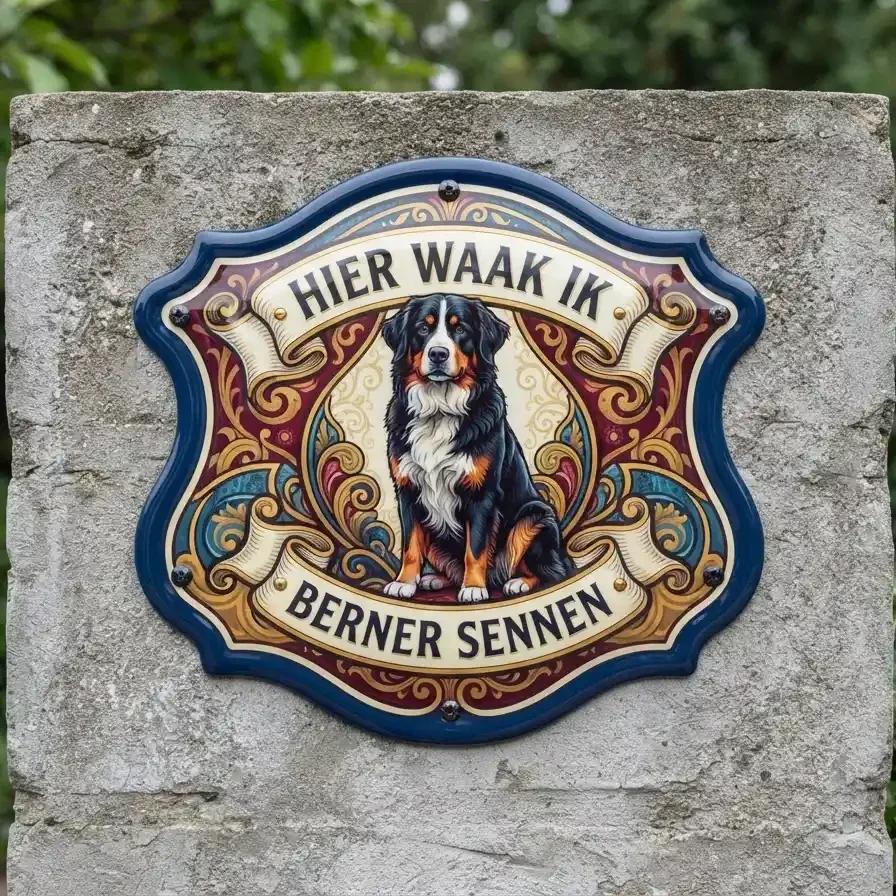 Berner Sennen Waakbord Acryl 4mm