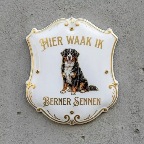 Berner Sennen Waakbord Acryl