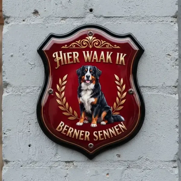 Waakbord Berner Sennen Schild