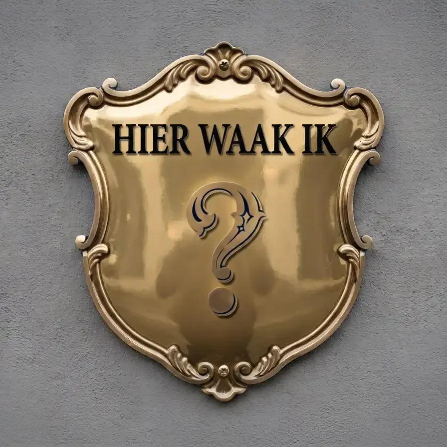 Gepersonaliseerd Waakbord Schild met Eigen Hond